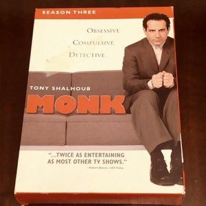 MONK, The Complete Third Season, DVD set